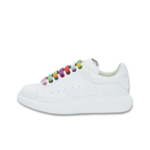 Alexander McQueen Oversized Sneaker Low Топ Стильные Скейтбординги Мужской Белый
