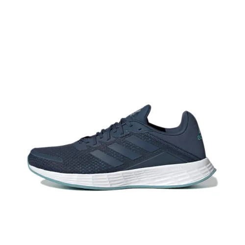 Adidas Duramo Sl Износостойкий Нескользящий и Дышащий Низкий Топ Тренировочные Беговые Кроссовки Мужские Морской Синий