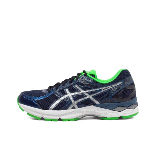 Asics Gel Exalt 3 Low Топ Беговые кроссовки Мужские Темно-синий Белый