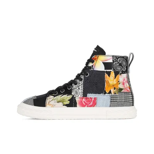 Giuseppe Zanotti GZ High Топ Стильные Скейтбординги Мужской Многоцветный