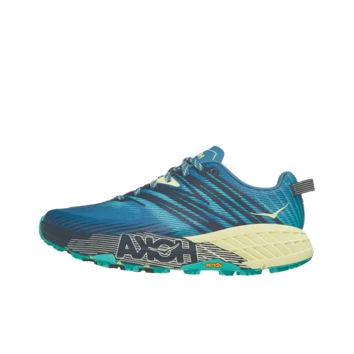 HOKA ONE ONE Speedgoat 4 Противоскользящие Износостойкие Дышащие Низкие Кроссовки для Беговых Пути Женские