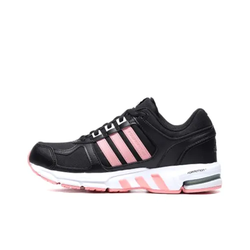 Adidas Equipment 10 Амортизирующие подошва Низкая Топ Повседневная Беговая Обувь Женская Черная Розовая