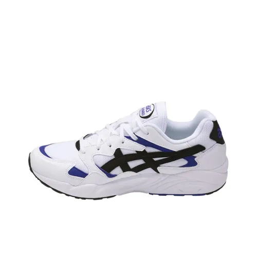 Asics Gel DIABLO Low Топ Беговые кроссовки Унисекс Белый Синий Черный