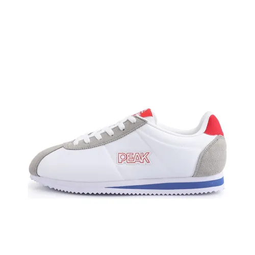 PEAK Легкий Низкий Топ Скейтборд Кроссовки Мужские Все Белые
