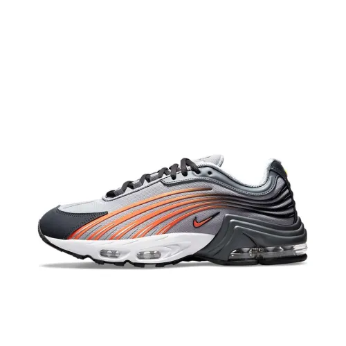 Nike Air Max Plus Low Топ Беговые кроссовки Мужские Серый Оранжевый