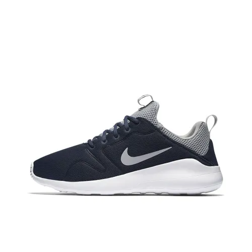 Nike Kaishi 2,0 Амортизаторы Slip-resistant устойчивые к истиранию дышащие низкие беговые кроссовки Мужские Синий Белый