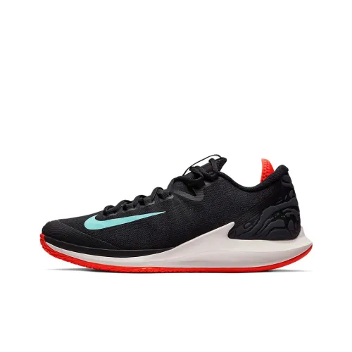 Nike Air Zoom Zero Court Slip-Resistant Abrasion-Resistant Lightweight Low-Top Tennis Shoes Men's Black Red Blue Найк Эйр Зум Зеро Корт Слип-Резистентный Устойчивый к Износу Легкий Низкий Топ Теннисные Кроссовки Мужские Черный Красный Синий