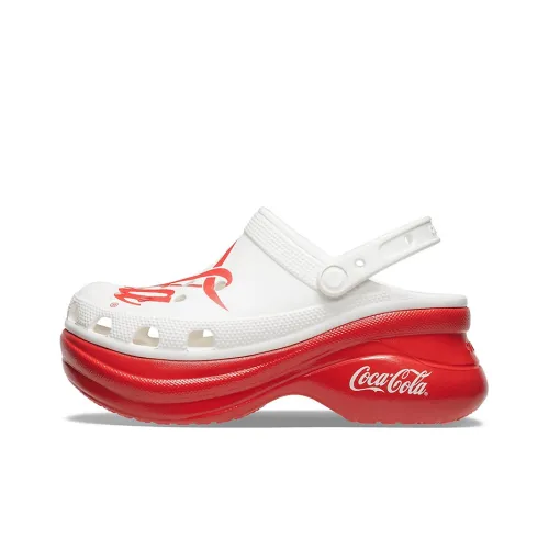 Coca Cola x Crocs Classic Clog Кит Сабо Женские Белые Красные