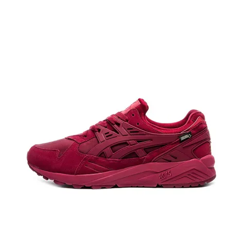 Asics Gel Kayano Trainer Gore Te Low Топ Беговые кроссовки Мужской Бордовый