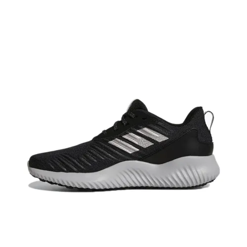 Adidas Alphabounce Rc противоскользящие низкие беговые кроссовки для женщин черный белый серый