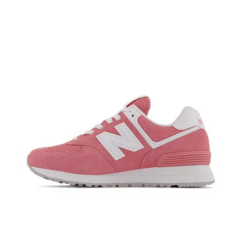New Balance NB 574 Low Топ Беговые кроссовки Женские Розовый