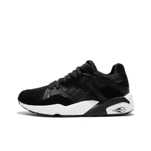 PUMA Blaze Of Glory Амортизация Устойчивый к истиранию Дышащий Легкий MID Топ Беговые кроссовки Унисекс Черный Повседневный