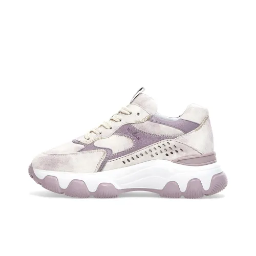 HOGAN Hyperactive Устойчивая к истиранию Низкая Повседневная Обувь Женская Фиолетовая