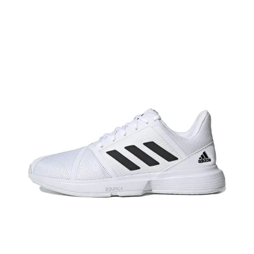Adidas Courtjam Bounce Slip-resistant Abrasion-resistant Low Top Tennis Shoes Men's