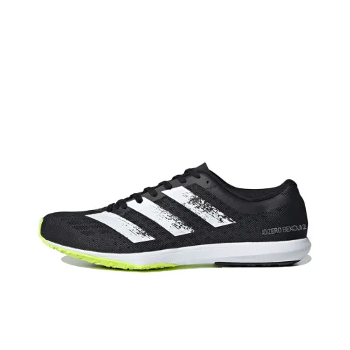 Adidas Slip-resistant Abrasion-resistant Low-top Беговые кроссовки Мужские Черно-белые