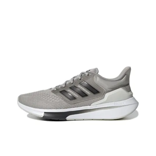 Adidas EQ21 Run Дышащие Низкие Беговые Кроссовки Мужские Дымчато-Серый