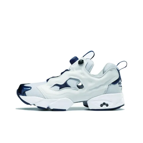 Reebok совместный Instapump Fury Original Low Top Casual Unisex White Blue