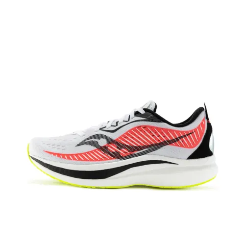 Saucony Износостойкие Низкие Кроссовки для Бега Мужские Черные