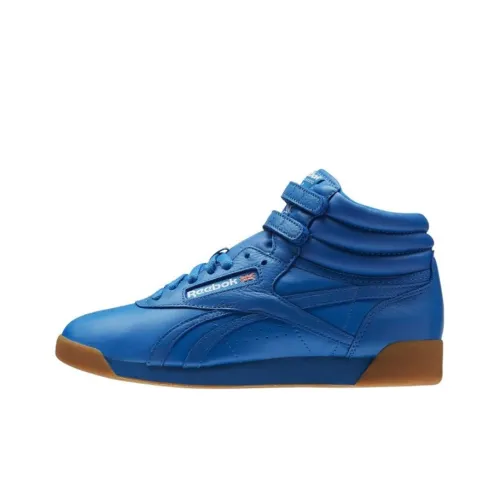 Reebok Classic Freestyle MID Топ Беговые кроссовки Женские Синий
