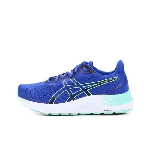 Asics Гель Excite 8 Low Топ Беговые кроссовки Женские Blue