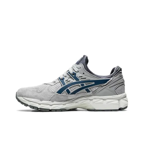 Asics Gel Kayano Trainer Low Топ Беговые кроссовки Мужские Серый Синий
