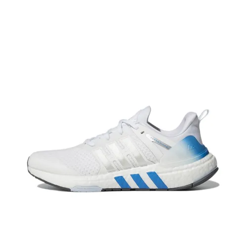 Adidas Equipment+ Устойчивый к истиранию низкий топ Повседневная беговая обувь Мужская Белый Синий