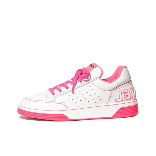 CHANEL Низкий Топ Низкий Топ Стильные Скейтбординги Женские Белые Розовые