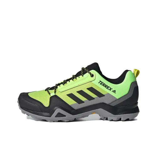 adidas Terrex AX3 GTX Дышащий Низкий Топ Уличная Обувь Мужская Черный Желтый