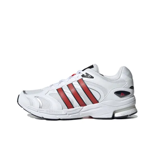 Adidas Spiritain 2000 Устойчивый к истиранию Низкий Топ Повседневные Беговые кроссовки Унисекс Белый Синий Красный