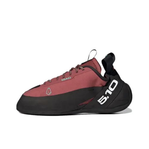 Adidas FIVE TEN Niad Кружево Скалолазание Устойчивость к истиранию Низкий Топ Обувь для скалолазания Мужская Кирпично-красный