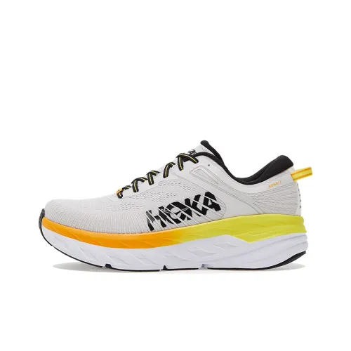 HOKA ONE ONE Bondi 7 Амортизация Противоскользящий Устойчивый к истиранию Дышащий Легкий Отскок Низкий Топ