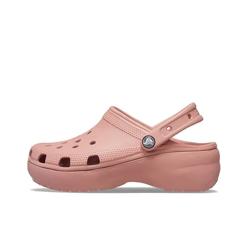 Crocs Classic Platform Clog Sabo 5,5cm Женские Cameo Brown