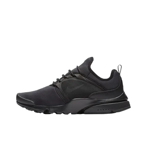 Nike Air Presto Shock Absorbers Slip-resistant Low Top Беговые кроссовки Мужские Черные