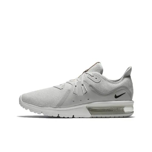 Nike Air Max Sequent Low Топ Повседневные Беговые Кроссовки Мужские Серые