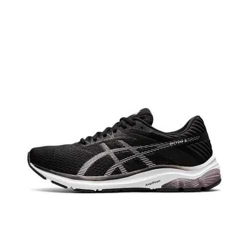 Asics Gel FLUX 6 Low Top Марафон Беговые кроссовки Женские Черный Фиолетовый