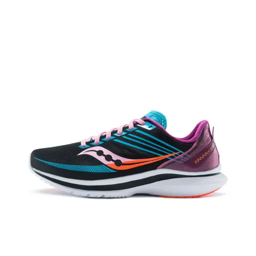 Saucony Kinvara 12 Elite 12 Low Топ Беговые кроссовки Женские Черный Многоцветный Стандарт M