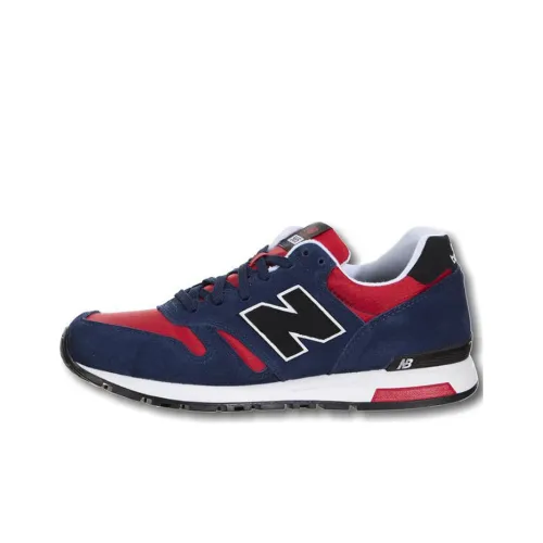 New Balance NB 565 Low Топ Беговые кроссовки Унисекс Синий Красный