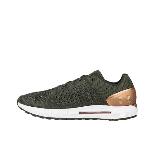 Under Armour HOVR Low Беговые кроссовки Мужские Коричнево-зеленые