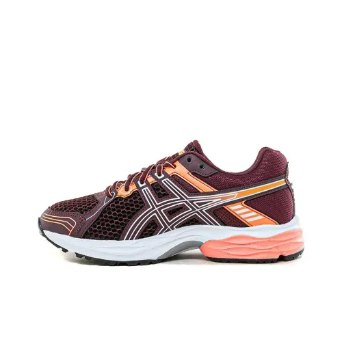 Asics Gel Nagoya Gel Nagoya Дышащие Низкие Кроссовки для Бега Женские Бордовые