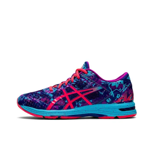 Asics Гель Noosa Tri 11 Low Топ Беговые кроссовки Женские Синий красный