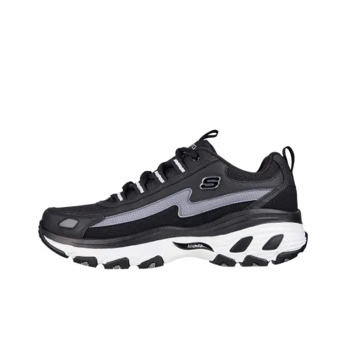 Skechers DLITES Низкий Топ Повседневная Обувь Черный Фиолетовый