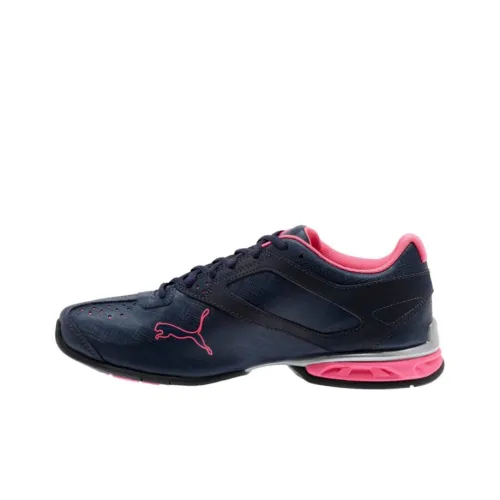 PUMA Tazon 6 Accent Low Беговые кроссовки Женские Черный Розовый