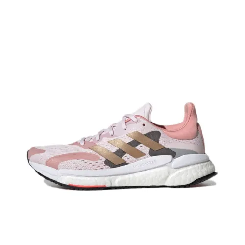 Adidas Solarboost 4 Slip-Resistant и Breathable Low-Top Беговые кроссовки Женские Розовый Фиолетовый