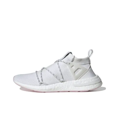 Adidas Originals Arkyn Slip-resistant Abrasion-resistant Low-top Беговые кроссовки Женские Серый Белый