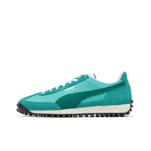 PUMA Easy Rider Slip Resistant Abrasion Resistant Низкий Топ Беговые кроссовки Унисекс Зеленый