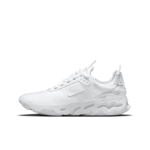 Nike React Live Дышащие Низкие Беговые Кроссовки Мужские Белые