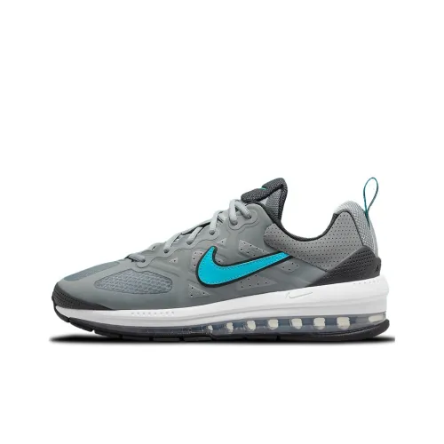 Nike Air Max Genome Low Беговые кроссовки Мужские Серый Синий
