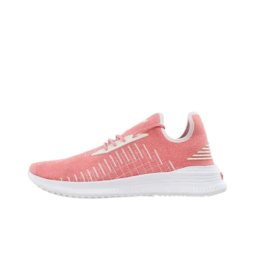 PUMA AVID Амортизация Дышащий Отводящий пот Низкий топ Кроссовки для бега на марафон Унисекс Розовый