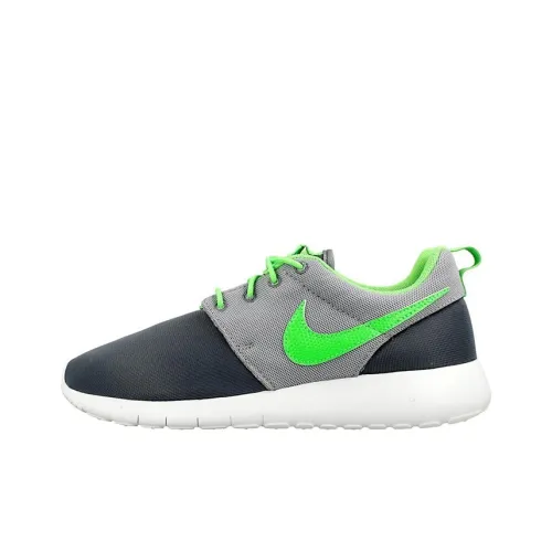 nike Roshe One Амортизаторы Shock противоскользящие устойчивые к истиранию низкий топ повседневная обувь для бега женский серый зеленый
