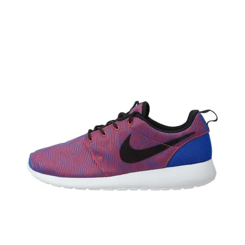 Nike Roshe One Амортизаторы Shock противоскользящие устойчивые к истиранию низкий топ беговые кроссовки мужской синий-фиолетовый